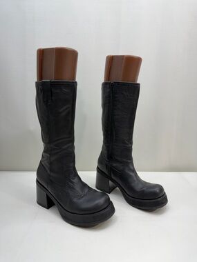 Candies vintage mid calf boots